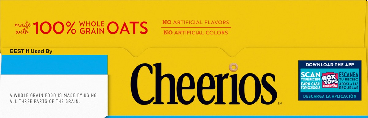 slide 5 of 11, Gmills Cheerios Tstd Whl Grn Oat Cereal Family Sz - 20 Oz, 20 oz