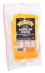 Naturally Good Kosher Sliced American Cheese Yellow - 8 Oz
