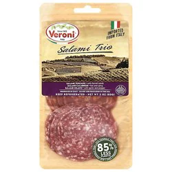 Veroni Prescliced Salami Trio - 3 Oz