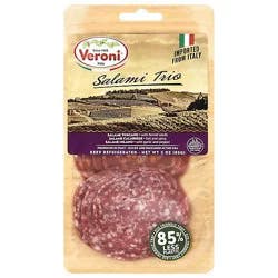 Veroni Prescliced Salami Trio - 3 Oz