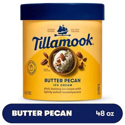 Tillamook Butter Pecan Ice Cream - 48 Oz