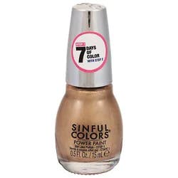 Sinful Colors Nail Enml 24k Dr - .16 Oz