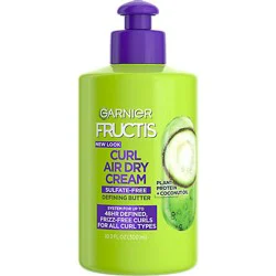 Garnier Fructis Curl Nourish Sulfate-Free Air Dry Butter Cream Leave-In - 10.2 Fl. Oz.