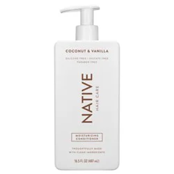 Native Cond Coconut Vanilla Moisturizing - 16.5 Oz