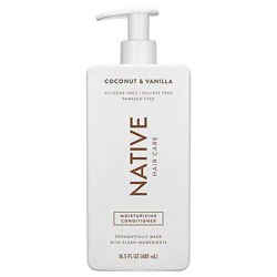 Native Cond Coconut Vanilla Moisturizing - 16.5 Oz