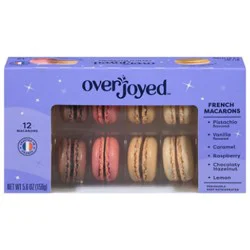 Overjoyed/signature Reseave Assorted French Macarons - 12 Each