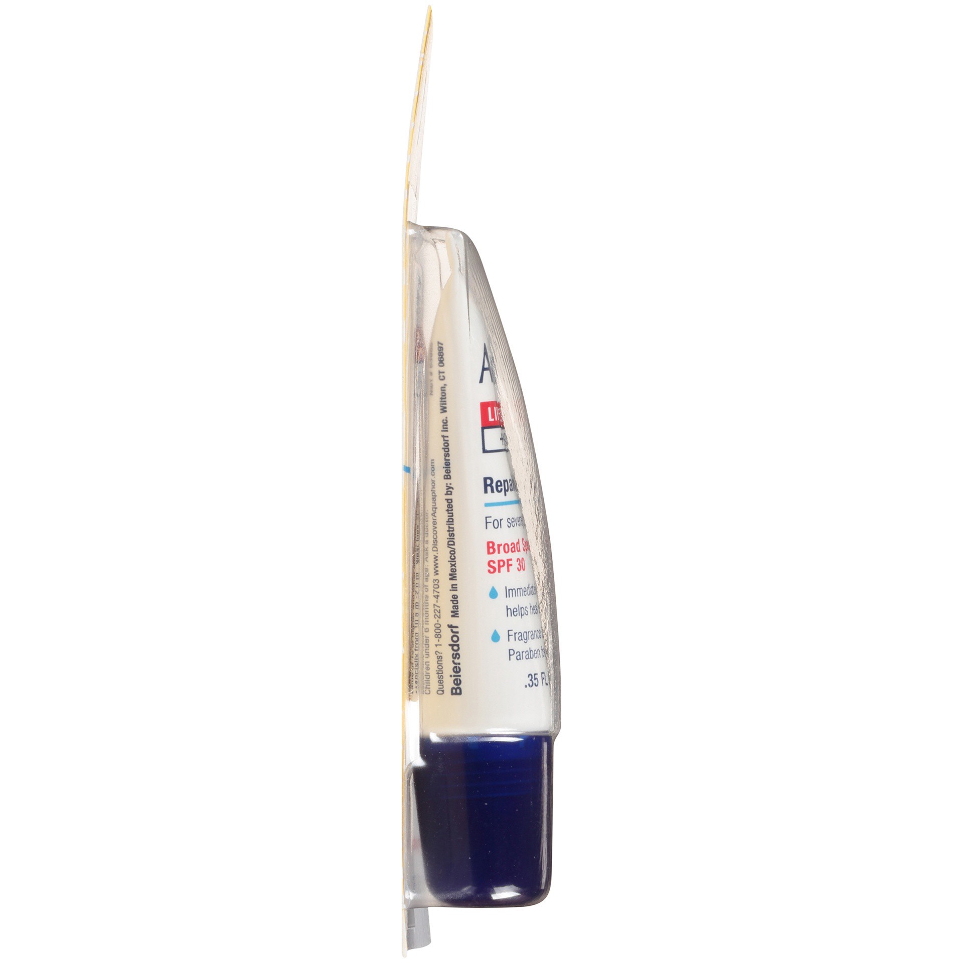 slide 4 of 4, Aquaphor Lip Repair And Protect Broad Spectrum SPF 30 - 0.35 Fl. Oz., 0.35 fl oz