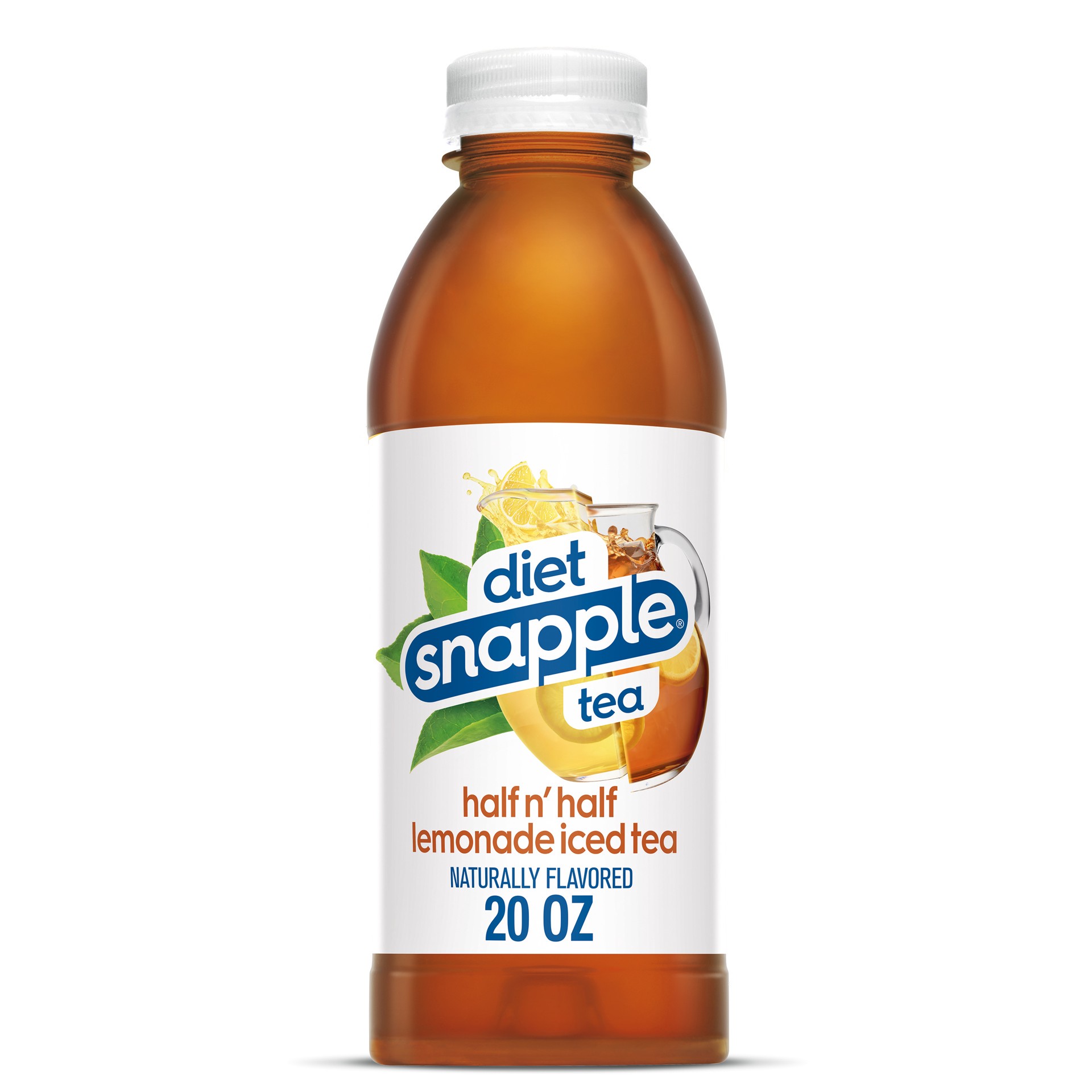 slide 1 of 3, Snapple Diet Snapple Half 'n Half, 20 fl oz bottle, 20 fl oz