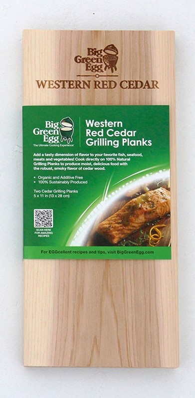 slide 1 of 1, Big Green Egg Grilling Planks-Red Cedar, 2 ct