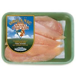 Smart Chicken Organic Boneless Skinless Thin-Sliced Fresh Chicken Breast, 1 lb