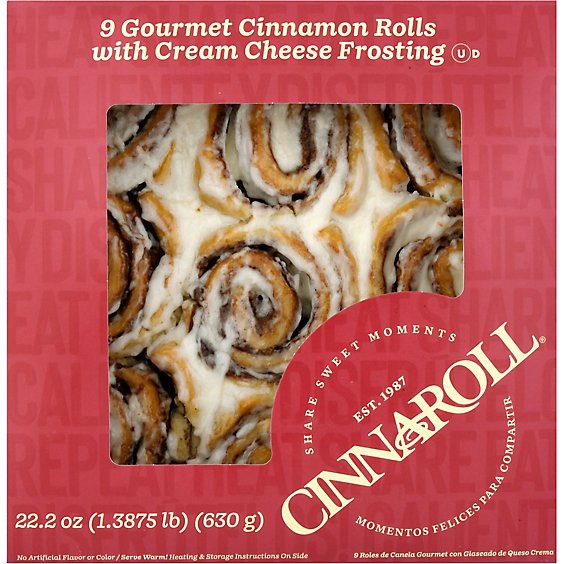 slide 1 of 1, Mini Cinnamon Rolls 9 Count - 22.2 Oz, 22.2 oz