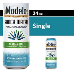 Modelo Ranch Water Spiked Sparkling Water 4.5% Abv Can - 24 Fl. Oz.