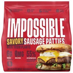 Impossible Savory Sausage Patties - 12.8 Oz