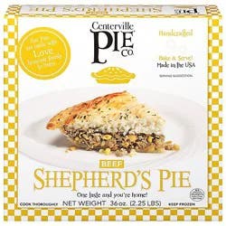 Centerville Pie Co. Beef Shepherds Pie - 36 Oz