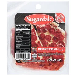 Sugardale Pepperoni Sliced - 8 Oz