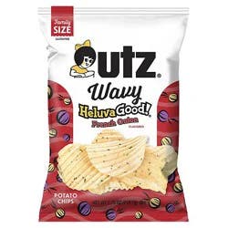 Utz Hg Fr Onion Wavy Chip - 7.75 Oz