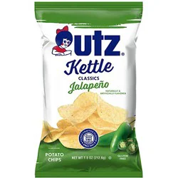Utz Kettle Jalapeno Chips - 7.5 Oz