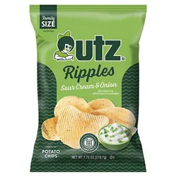 Utz Sc&o Ripple Chips - 7.75 Oz
