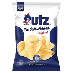 Utz No Salt Chips - 7.75 Oz