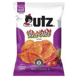 Utz Red Hot Potato Chips - 7.75 Oz