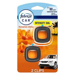 Febreze Car Hawaiian Aoha 2 Count - 0.13 Oz