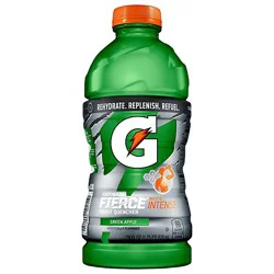 Gatorade Fierce Thirst Quencher Green Apple - 28 Fz