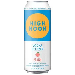 High Noon Peach Can - 24 Fz