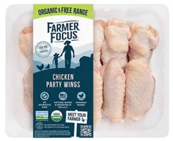 Foster Farms Organic Halal Party Wings - Lb