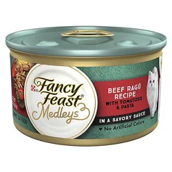Fancy Feast Em Beef Ragu Tomato Pasta - 3 Oz
