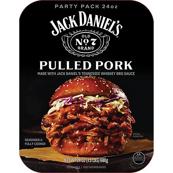 slide 1 of 1, Jack Daniels Pulled Pork Party Pack - 24 Oz, 24 oz