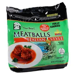Our Best Italian Style Meatballs - 32 Oz