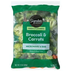 Signature Select/farms Broccoli & Carrots - 12 Oz