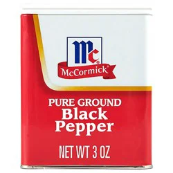 Mccormick Pure Ground Black Pepper - 3 Oz