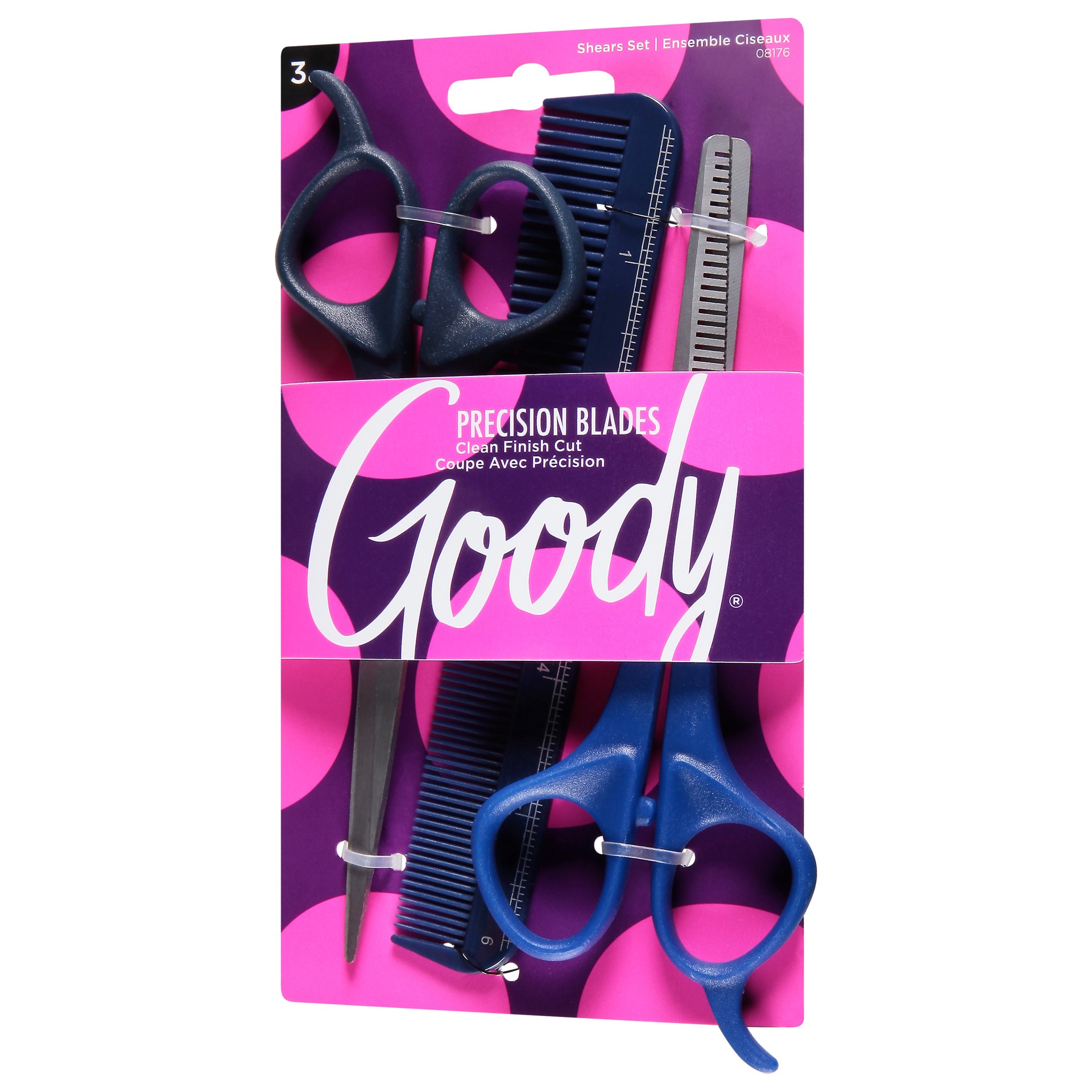 slide 3 of 10, Goody Scissor & Thinning Shear Kt 3p 08176 - 1 Each, 1 ct