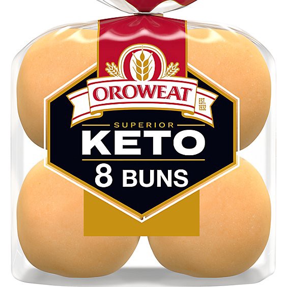 slide 1 of 1, Oroweat Keto Hamburger Buns - 12 Oz, 12 oz
