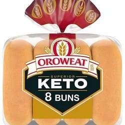 Oroweat Keto Hotdog Buns - 12 Oz