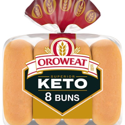 slide 1 of 1, Oroweat Keto Hotdog Buns - 12 Oz, 12 oz