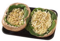 Mushroom Portabella Cap Stuffed Spinach & Artichoke Cheese - 9 Oz