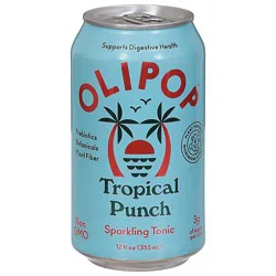 Olipop Tropical Punch Prebiotic Soda Can - 12 Fl. Oz.