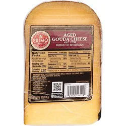 Primo Taglio Cheese Aged Gouda Wedge - 6 Oz