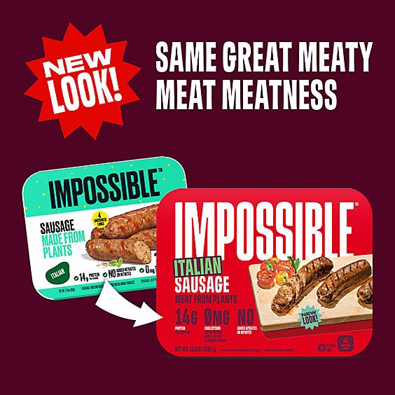 slide 1 of 1, Impossible Sausage Italian Links - 13.5 Oz, 13.5 oz