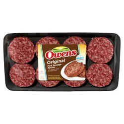 Owens Sausage Patty - 12 Oz