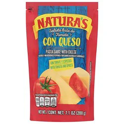 Naturas Tomato Sauce W Cheese - 7.1 Oz
