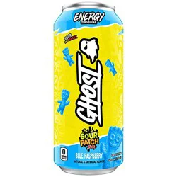 Ghost Sour Patch Kids Blue Raspberry Energy Drink In Can - 16 Fl. Oz.
