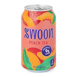 Swoon Tea Peach Iced Zero Sugar - 12 Fz