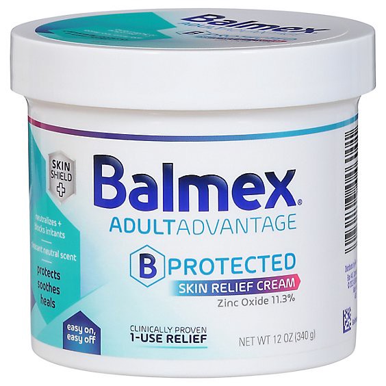 slide 1 of 1, Balmex Adult Care Rash Cream - 12 Oz, 12 oz