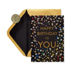 Papyrus Confetti Birthday Card - Each
