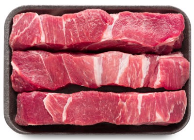 slide 1 of 1, Signature Select Country Style Pork Shoulder Ribs - 1 Lb, per lb