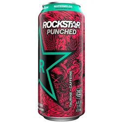 Rockstar Punched Energy Drink Watermelon16 Fl Oz - 16 Fz