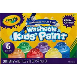 Crayola Paint Glitter Set - 6 Ct